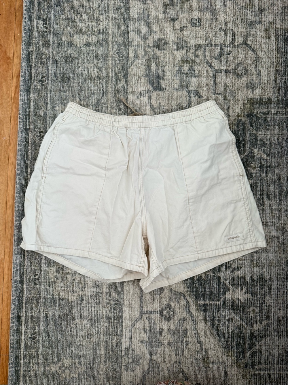 Patagonia - Women’s Cream Athletic Shorts - Picture 1 of 4